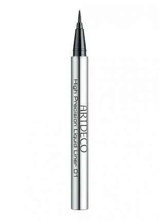 Підводка для очей artdeco high precision liquid liner 03 — brown (коричневий)5 фото