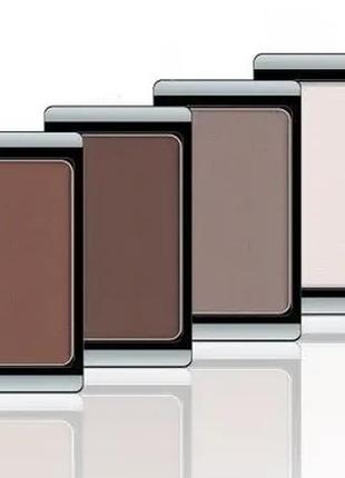 Тіні для повік artdeco eyeshadow mat 530 — matt chocolate cream (шоколадно-кремовий матовий)4 фото