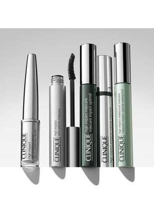 Туш для вій clinique high impact zero gravity mascara 01 — black (чорний)7 фото