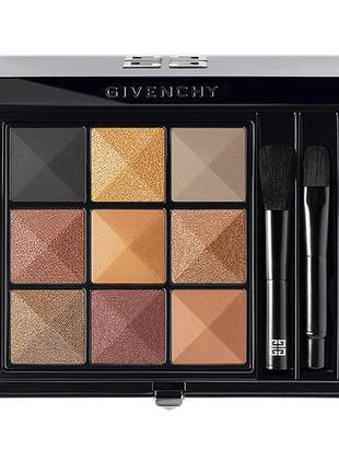 Палетка теней для век givenchy le 9 de givenchy multi-finish eyeshadows palette 08