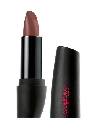 Помада для губ deborah milano atomic red 26 - nude brown