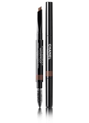 Карандаш для бровей chanel stylo sourcils waterproof 804 - blond dore, тестер3 фото