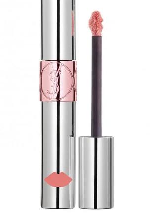 Бальзам для губ с оттеночным пигментом yves saint laurent volupte liquid colour balm 17 -  hunt me lilac3 фото