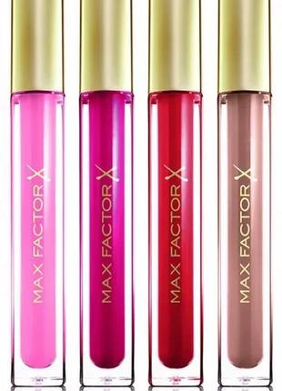 Блиск для губ max factor colour elixir gloss 30 — captivating ruby (притягальний рубін), уцінка6 фото