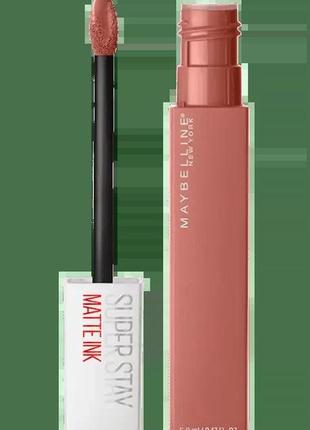 Рідка помада для губ maybelline new york superstay matte ink 65 — seducress