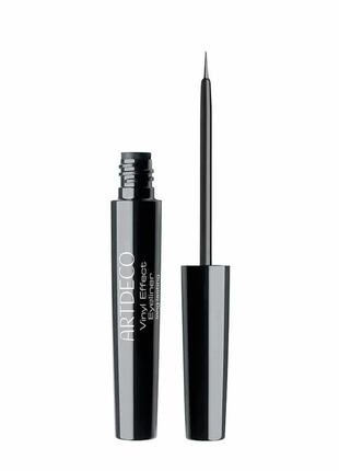 Підводка для очей artdeco vinyl effect eyeliner long-lasting 10 — black (чорний)