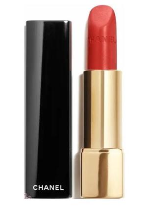 Помада для губ chanel rouge allure velvet 48 - ardente