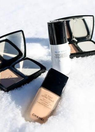 Тональна пудра для обличчя chanel le teint ultra tenue compact foundation 30, тестер2 фото