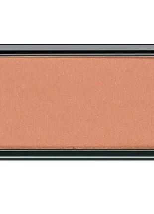 Румяна для лица artdeco compact blusher 02 - depp brown orange blush (темный коричнево-оранжевый)1 фото