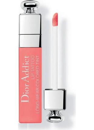 Тинт для губ dior addict lip tattoo long-wear colored tint 251 - natural peach