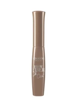 Тушь для бровей bourjois brow fiber оh oui! 02 - chatain4 фото