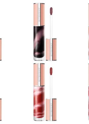 Бальзам для губ givenchy rose perfecto liquid lip balm 210 - pink nude5 фото