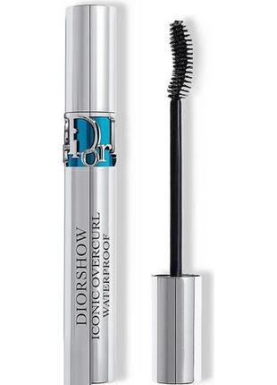 Тушь для ресниц dior diorshow iconic overcurl waterproof 091 - black