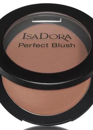 Румяна для лица isadora perfect blush 03 - ginger brown, с зеркалом5 фото