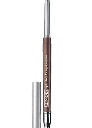 Карандаш для глаз clinique quickliner for eyes intense 03 - intense chocolate (коричневый)1 фото