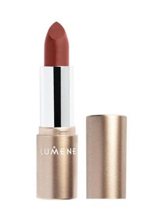 Помада для губ lumene luminous moisture matte lipstick 106 — wild strawberry