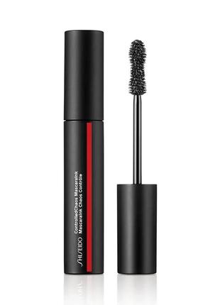 Туш для вій shiseido controlledchaos mascaraink 01 — black pulse (чорний пульс)