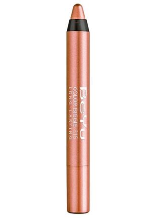 Тени-карандаш для век beyu color biggie long-lasting 318 - rosegold calling4 фото