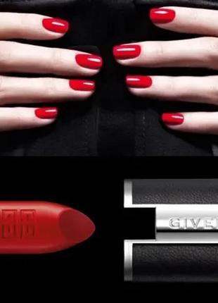 Помада для губ givenchy le rouge 333 — l'interdit, мініатюра 1.5g7 фото