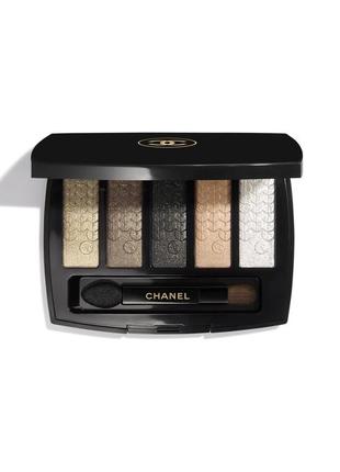 Палетка тіней для повік chanel lumiere graphique exclusive creation eyeshadow palette 4.5 г