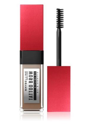 Гель для брів maybelline new york tattoo brow 36h styling gel 262 — black brown