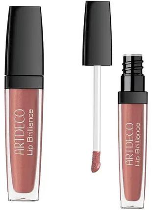 Блиск для губ artdeco lip brilliance 14 — brilliant frozen rose (міліантова заморожена троянда)4 фото