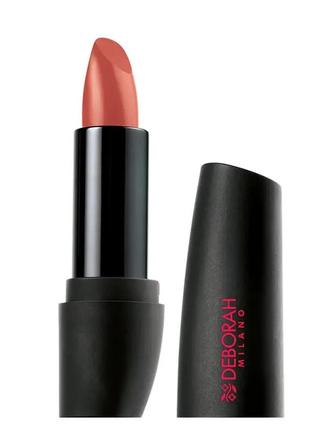 Помада для губ deborah milano atomic red 28 - nude orange