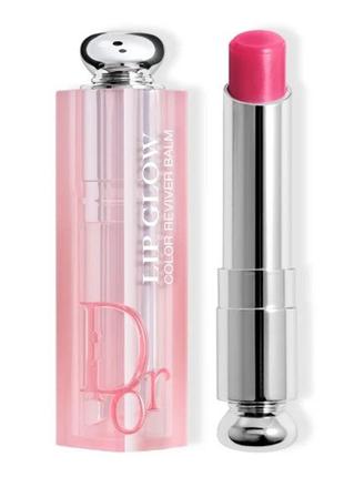 Бальзам для губ dior addict lip glow color reviver balm 102 - matte raspberry, тестер