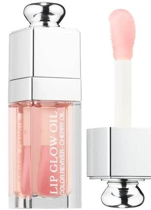 Масло для губ dior addict lip glow oil 001 - pink3 фото