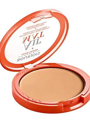 Пудра для лица bourjois paris air mat powder 03 - beige abricote (бежево-абрикосовый)