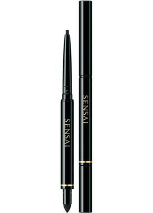 Карандаш для глаз sensai lasting eyeliner pencil 01 - black1 фото