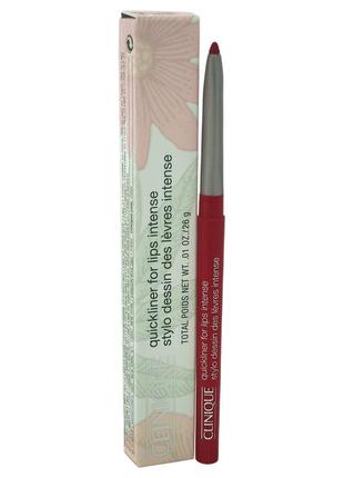 Карандаш для губ clinique quickliner for lips intense 05 - intense passion