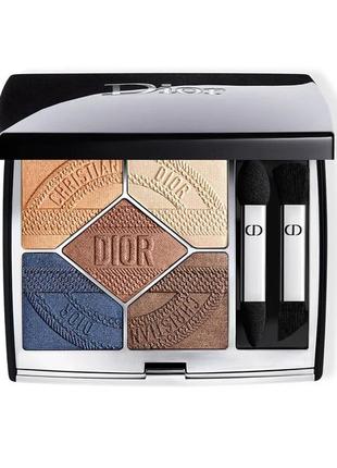 Палетка тіней dior 5 couleurs couture eyeshadow palette no233 — eden-roc, limited edition