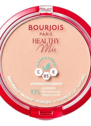 Пудра для обличчя bourjois healthy mix clean and vegan 3 — rose beige