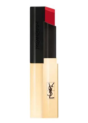 Помада для губ yves saint laurent rouge pur couture the slim 01 — rouge extravagant