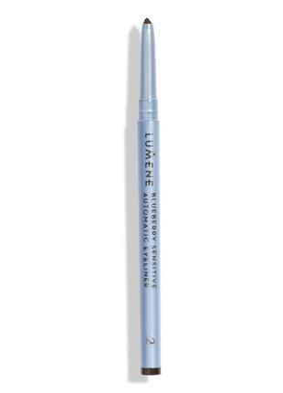 Карандаш для глаз lumene blueberry sensitive automatic eyeliner 2 - brown