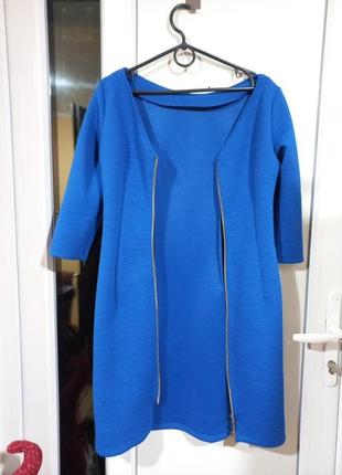 Синя сукня футляр5 фото