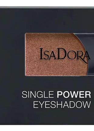 Тіні для повік isadora single power eyeshadow 09 — copper coin1 фото