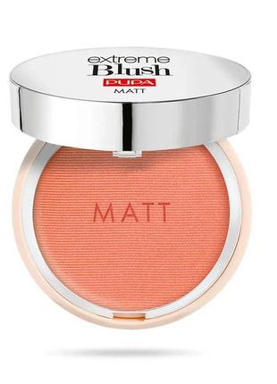 Румяна для лица pupa extreme blush matt 005 - rose brown3 фото