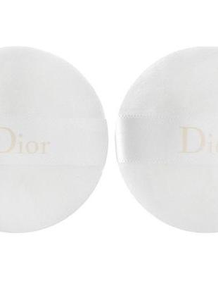 Пуховка для пудри dior forever cushion powder puff 1 шт.