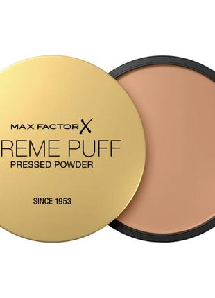 Компактна пудра max factor creme puff pressed powder 40 — creamy ivory