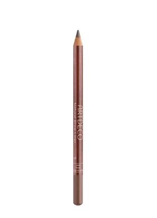 Олівець для брів artdeco natural brow liner 02 — medium brunette3 фото