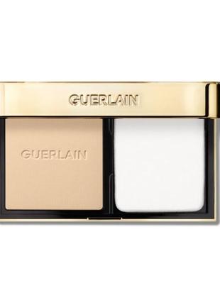 Пудра для лица guerlain parure gold skin control high perfection matte compact foundation 3n, refill3 фото