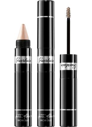 Туш і хайлайтер для брів guerlain la petite robe noire 10 — light (світлий)3 фото