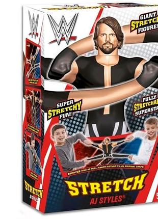 Стретч-антистрес stretch wwe ей джей стайлз міні 18 см 69872