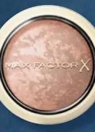 Рум'яна для обличчя max factor creme puff blush 25 — alluring rose (обертова троянда)1 фото