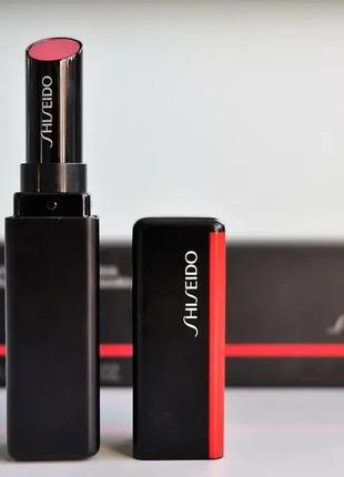 Бальзам для губ shiseido colorgel lipbalm 106 — redwood (red)4 фото