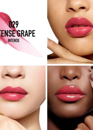 Блеск для губ dior addict lip maximizer 029 - intense grape