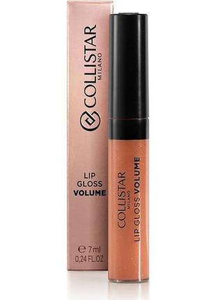 Блиск для губ collistar lip gloss volume 110 — golden sunset, тестер3 фото