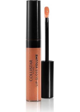 Блиск для губ collistar lip gloss volume 110 — golden sunset, тестер4 фото